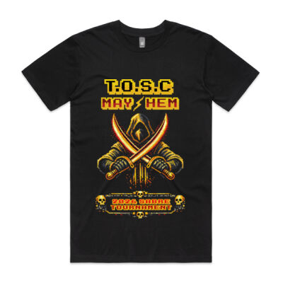 Mens TOSC Mayhem 2026 Tshirt Thumbnail